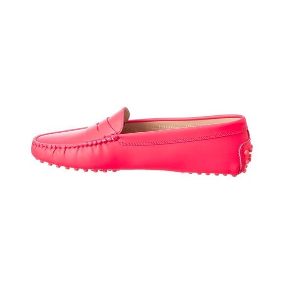 Tod’S Gommino Leather Loafer, Pink - Picture 2 of 5
